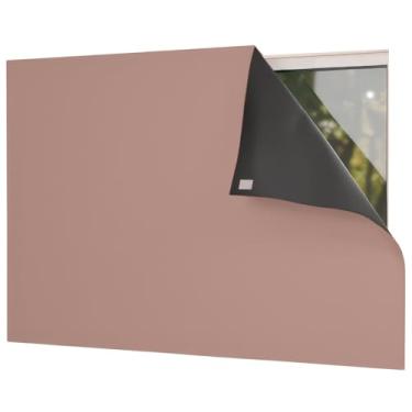 Imagem de Cortina Painel Blackout 100% com Fixador para Sala Quarto Cozinha e Tamanhos(Avelã,1,40 x 2,55)