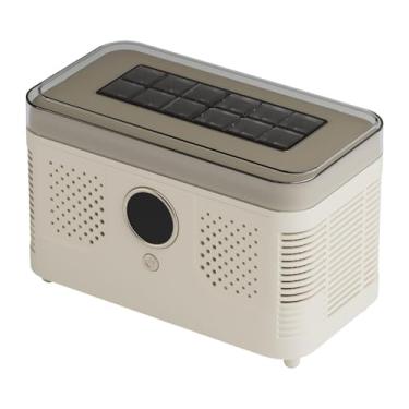 Imagem de SiaBiced Mini máquina de gelo, aparelho de congelamento de portátil com pinças de gelo, máquina para churrasco doméstico, acampamento, dormitório, Branco