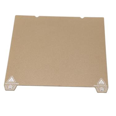 Imagem de Cama de impressão de aço de mola, placa de montagem de impressora 3D, boa compatibilidade, lado PEI texturizado de alta temperatura para bricolage