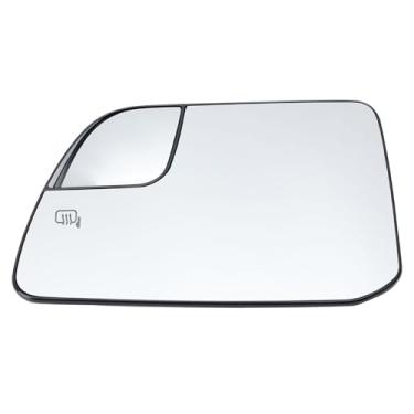 Imagem de Substituição de vidro do espelho do lado esquerdo do motorista compatível com Ford Edge 2011-2014, para Lincoln MKX 2011-2015 Espelho retrovisor lateral externo esquerdo, vidro elétrico, CT4Z17K707F