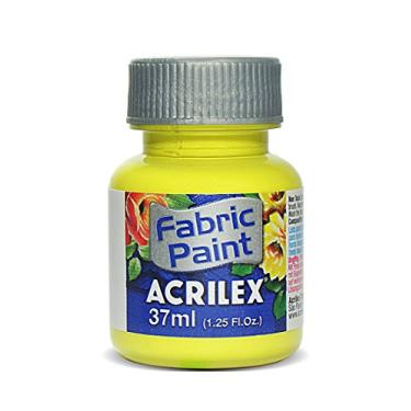 Imagem de Tinta Para Tecido Fosca, Acrilex, Amarelo Limão, 37 ml