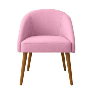 Imagem de Cadeira de Jantar Lua Moderna, Penteadeira, Salão, Recepção(Rosa)