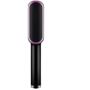 Imagem de Escova Alisadora 5 em 1 Bivolt Temperatura Ajustavel Alisa Modela Alinha e Anti-Frizz(Preto)