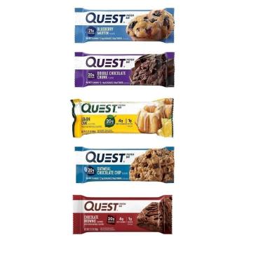 Imagem de Barra de proteína quest bar cx 12 unid  sua escolha