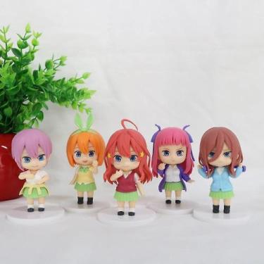 Imagem de 5pcs/lot quintessencial quintuplets pvc figura de ação Japane - Muye T