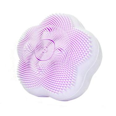 Imagem de Limpador facial Asanas4 Asanas roxo com vibração e magnetismo - Lightb