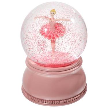 Imagem de Globo de neve Mingfuxin Ballerina Rotating Musical Water Girls