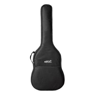 Imagem de Capa Case Bolsa Para Violão Preta Com Alça Ombro Mxt 54.10.1 - Mxt Aud