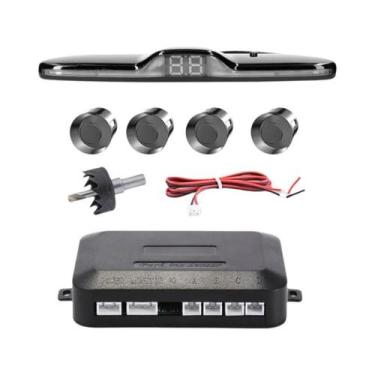 Imagem de Sistema De Sensor De Estacionamento LED Com 4 Sondas, Kit De Monitoram