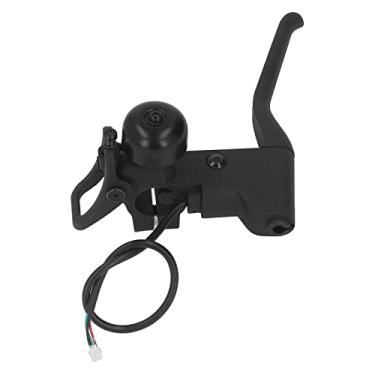 Imagem de Freio de Mão para Scooter Elétrico, Cabo de Freio de Scooter Elétrico Ergonômico Antiderrapante ABS Seguro Com Sino para Substituição