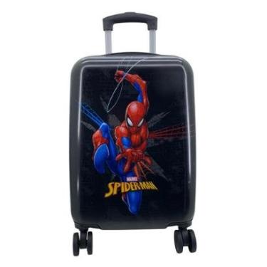 Imagem de Mala de Fibra Spider-Man Giratória 360º A Bordo 10526-Masculino
