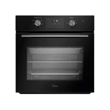 Imagem de Forno Elétrico de Embutir Midea Multifuncional Grill 68L Preto Digital com Airfryer TSD62