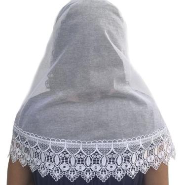 Imagem de Véu ccb juju congregação cristã no brasil - Véus da Fer, Branco, Redon