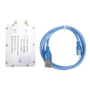 Imagem de Fafeicy Gerador de Sinal de Varredura, 10khz-40mhz, Medidor de Energia Rf, Fonte de Varredura de Frequência Dds Com Usb para Rádio Amador e Testes de Circuito