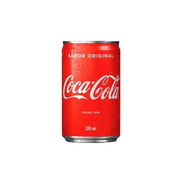 Imagem de Refrigerante Coca-Cola Mini Lata 220ml