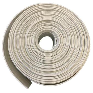 Imagem de Limitador Separador De Grama Branco Fechamento 10cm X 50m - Malaysia C