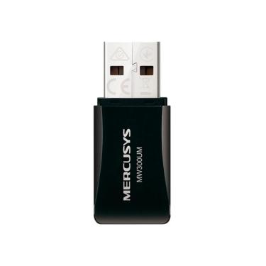 Imagem de USB Adaptador Wi-Fi Mercusys N300 - Mini - 300Mbps - MW300UM