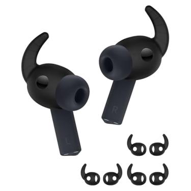 Imagem de [3 pares] para Samsung Galaxy Buds 3 FE (2025) ganchos de orelha de chifre do diabo, alças esportivas antiderrapantes para geração Galaxy Buds 3 FE, acessórios de silicone macio Galaxy Buds 3 FE