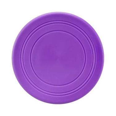 Imagem de Brinquedo Interativo De Silicone Em Forma De Disco Voador Para Cães E 