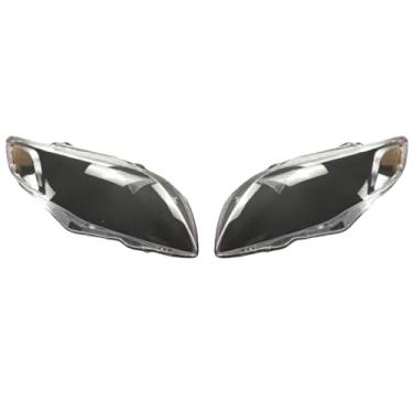 Imagem de Compatível Com Toyota Corolla 2007-2009 Frente Carro Protetor Farol Lente De Vidro Capa Sombra Escudo Auto Transparente Luz Habitação Lâmpada(Left and Right)