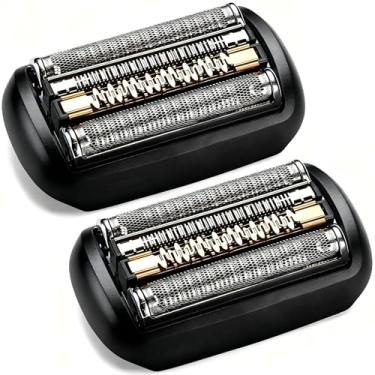 Imagem de Cabeças de substituição para barbeador 92B Series 9 - Compatível com máquinas de barbear Braun Series 9 9290cc, 9291cc, 9370cc, 9293s, 9385c, 9390cc, 9330s, 9296cc (pacote com 2)