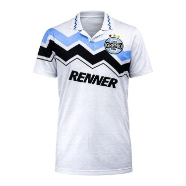 Imagem de Camiseta Grêmio Retrô Liberta 1995 Masculina, Branco, G