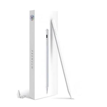 Imagem de Caneta Pencil para iPad 7, 8, 9 e 10a Geração Touch com Palm Rejection Alta Precisão Magnética