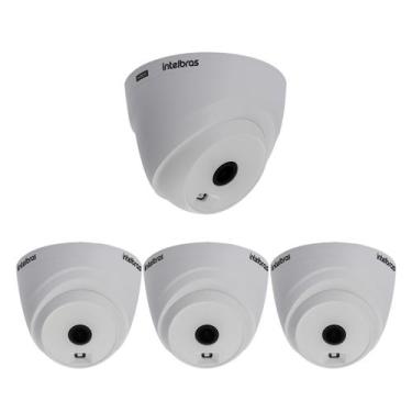Imagem de Kit 4 Câmeras HDCVI 1 Megapixel HD 20m VHL 1120 D G2 Intelbras