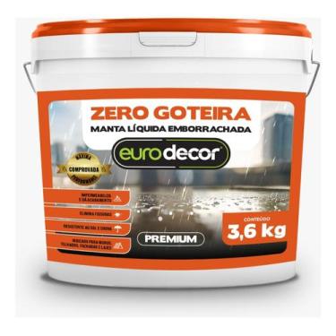 Imagem de Impermeabilizante Zero Goteira Eurodecor 3,6kg Areia
