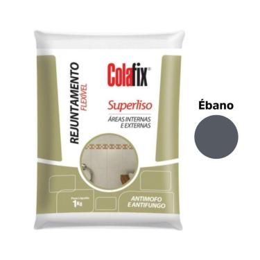 Imagem de Rejunte Colafix Flexível 1kg - Ebano