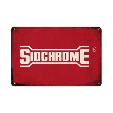 Imagem de Placa De Metal Retrô Vintage Da Marca Stihl Para Decoração De Parede E