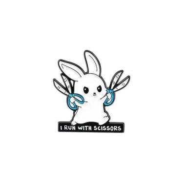 Imagem de Brooch Pins Cartoon Bunny Creative Alloy Blouse Lapel - Yiweisai