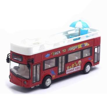 Imagem de Toy Bus SKIPAW em escala 1:50 Alloy Pull Back High Imitation