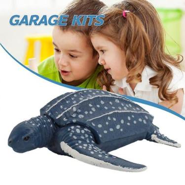 Imagem de Boneco de ação Sajy Dermochelys Coriacea em PVC sólido de 15,5 cm - Gl