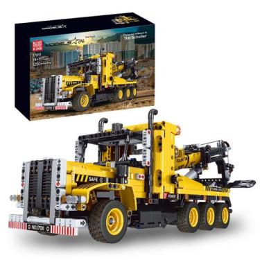 Imagem de Blocos de construção Toy Mold King 17011 Tow Truck 1250 peças - Mould 