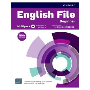 Imagem de English File Beginner - Multipack A - Student Book + Workbook With Skills Confidence - Fifth Edition