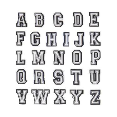 Imagem de 26 Peças De Charms De Letras Do Alfabeto Para Sapatos Croc, Decoração 