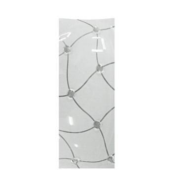 Imagem de Arandela 1 Lâmpada 14cmx22cm Trama Bronzearte Branco