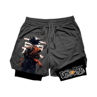 Imagem de Shorts Esportivos DBZ Autênticos, Leves E Com Tecnologia De Secagem Rá
