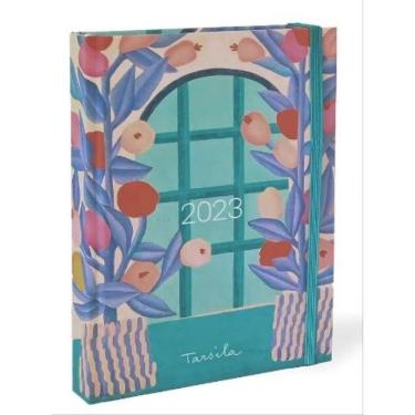 Imagem de 2023 Agenda Tarsila Do Amaral Romance Teca Semanal Mesa - 19,00 X 25,00