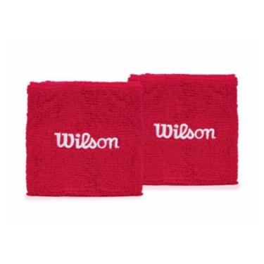 Imagem de Munhequeira Dupla Wilson Wristband Para Tênis Beachtennis - Único, Ver