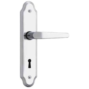 Imagem de Fechadura Interna 813-03 para Porta de Uso Interno em Aço Acabamento Espelho Inox Inox