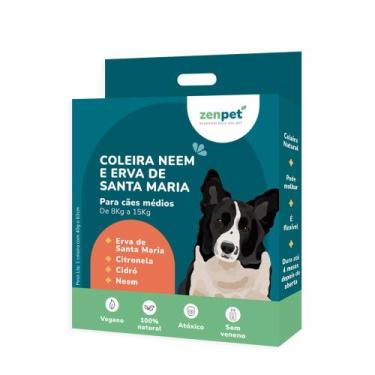 Imagem de Coleira Antipulgas&Parasitas Ajustável P/ Cães&Gatos Zenpet