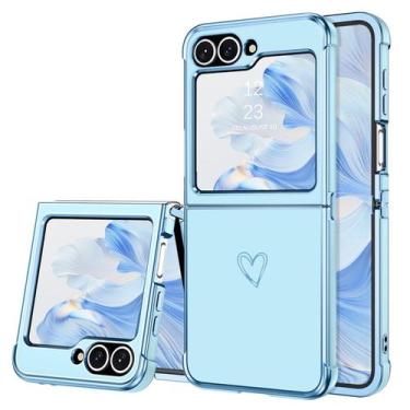 Imagem de Capa de telefone BENTOBEN Samsung Galaxy Z Flip 6 5G TPU azul