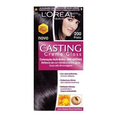 Imagem de Tintura Casting Gloss N200 Preto - LOREAL TINTURA