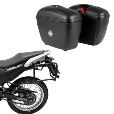 Imagem de Par Baú E21 Givi + Suporte Lateral Bráz Xtz Lander 250 2019+ - Givi_e_