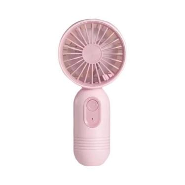 Imagem de Ventilador Portátil USB Mini Recarregável Com 3 Velocidades Para Escri