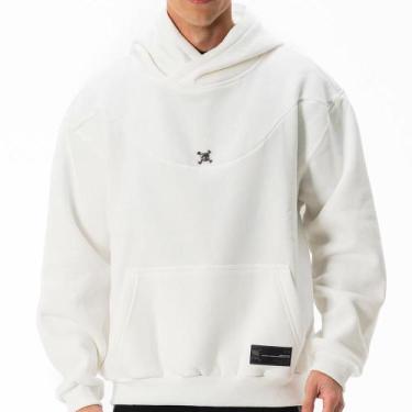 Imagem de Moletom Oakley Canguru Skull Pin WT26 Masculino Off White, G, White li
