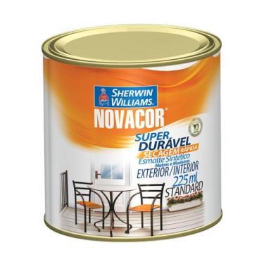 Imagem de Esmalte sintético standard 225ml aliminio novacor - SHERWIN WILLIAMS