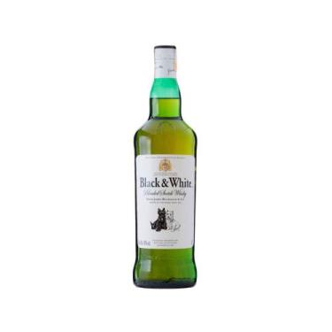 Imagem de Whisky Black & White Blended Escocês 1L